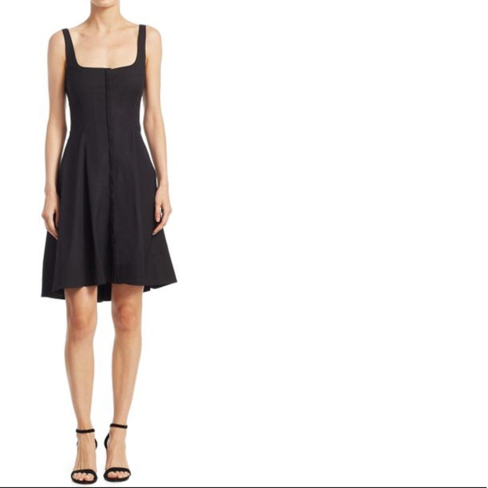 Theory Modern Square Neck Dress